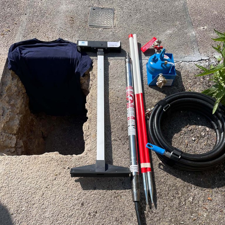 Impact moling equipment